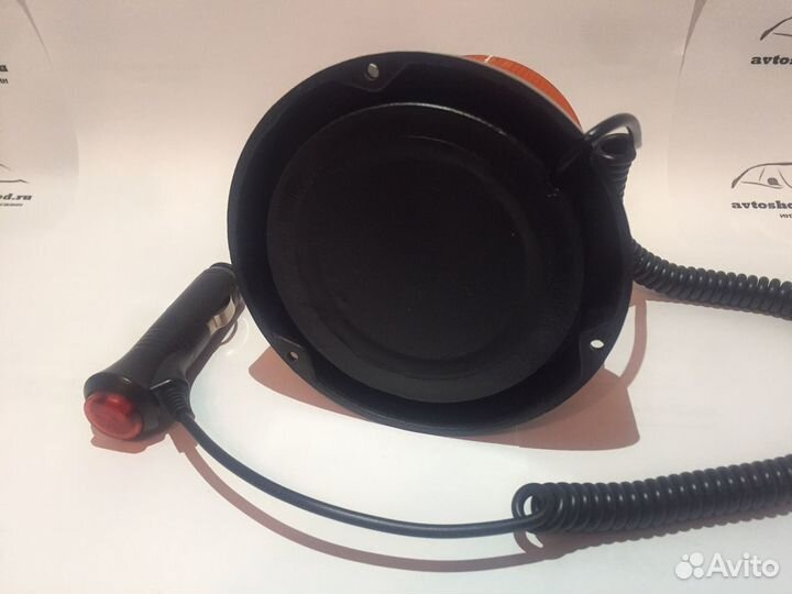 Маяк мигалка на магните 12/24 вольт