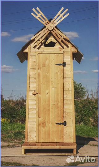 Дачный туалет с кошкой чпф 475