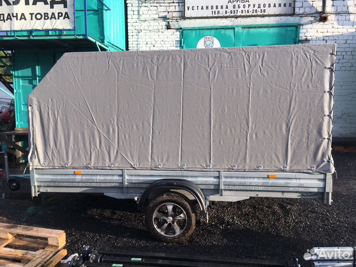 Прицеп с тентом аэро 150 см мзса 817719.022