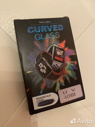 Защитное стекло на часы UV 40mm Apple Watch
