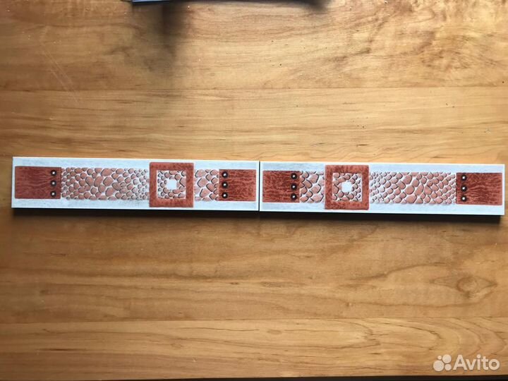 Керамическая плитка бордюр, декор