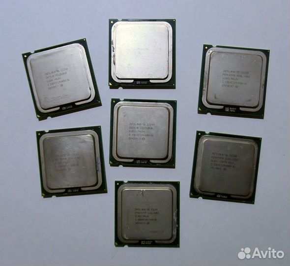 Процессоры Intel (2 ядра \ LGA775)