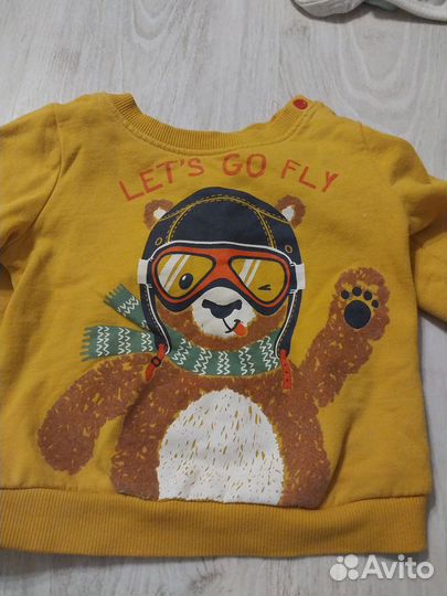 Кофточки,пуловер,пакет на весну мальчик 56-74