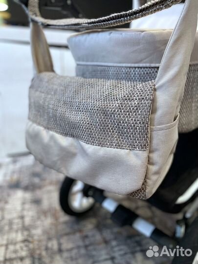 Коляска Retrus 3 в 1 льняная