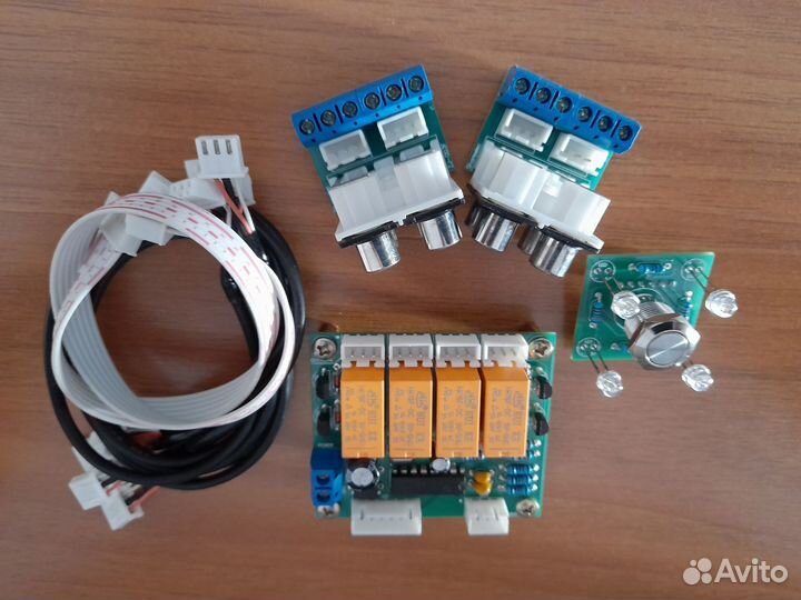 Селектор аудио входов для усилителя мощности