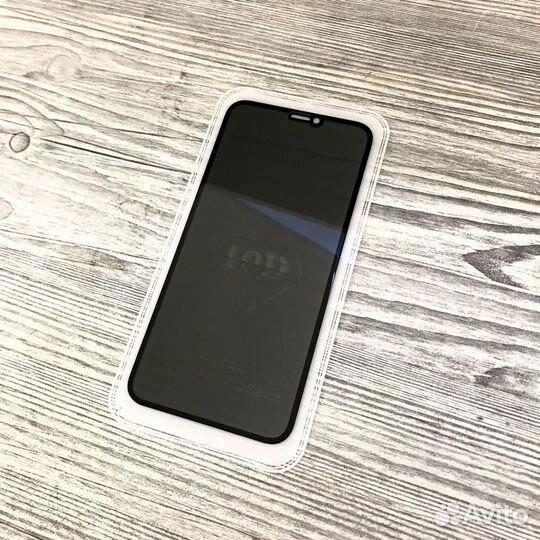 Затемненное защитное стекло для iPhone Xr