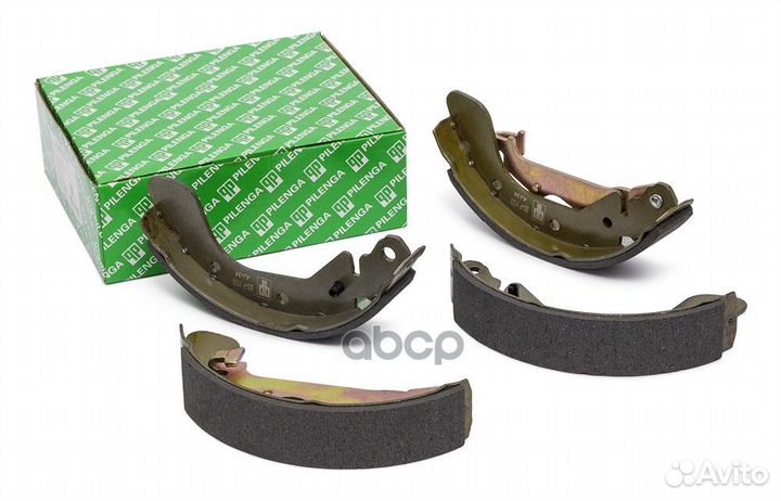 Колодки тормозные барабанные chevrolet - Aveo