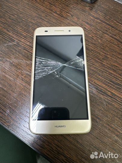 Дисплей в рамке Huawei Y3 2017 оригинал