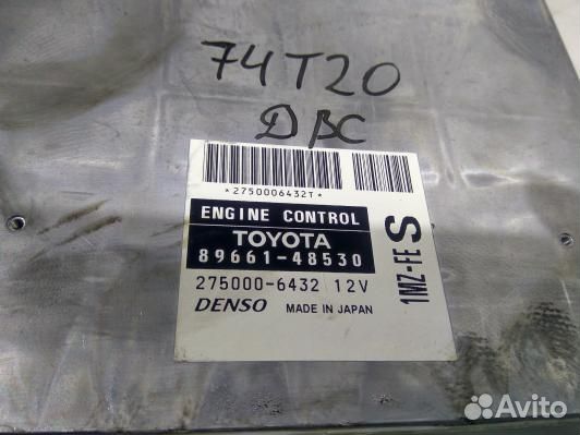 Блок управления двигателем lexus RX 2 (74T20PF01)