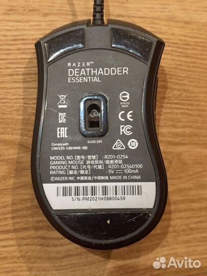 Игровая мышь Razer deathadder essential