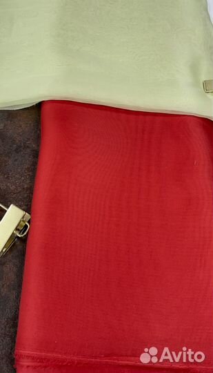 Шёлковая органза шёлк ткань Италия барби