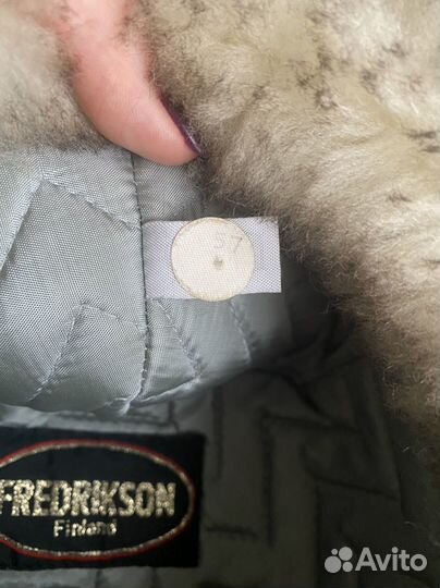 Мужская меховая шапка ушанка fredrikson