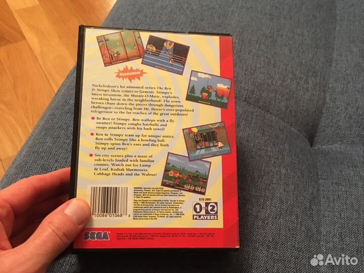 Ren and stimpy sega genesis