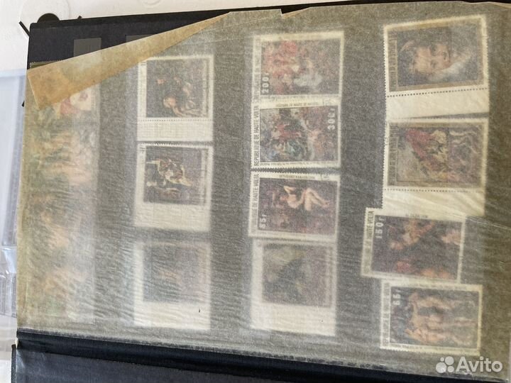 Альбом большой олимпиада с марками