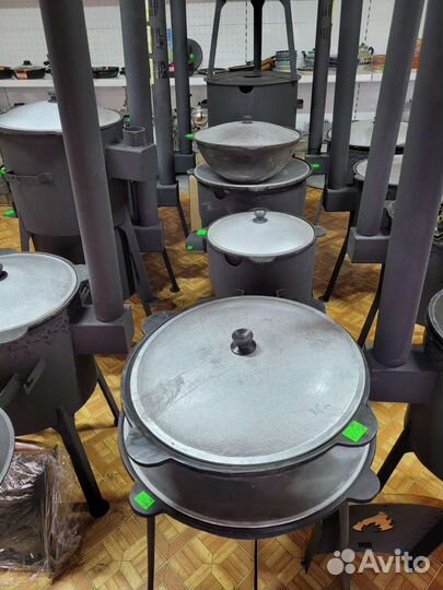 Казаны чугунные