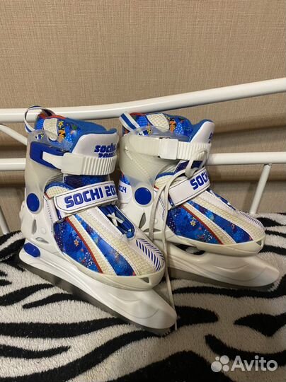 Коньки детские раздвижные