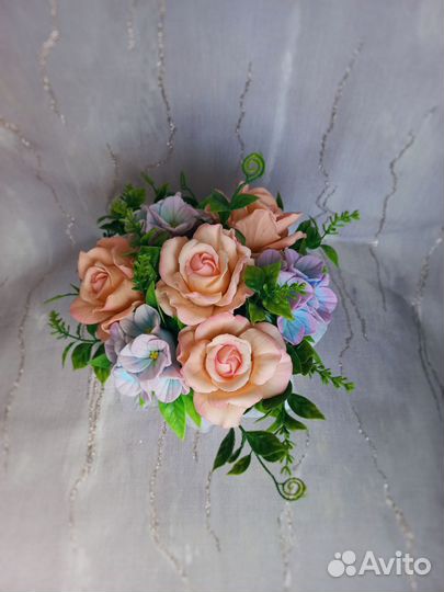 Мыльный букет, мыло ручной работы,подарок маме