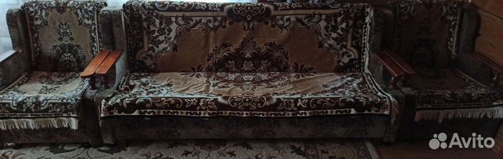 Диван с креслами бу