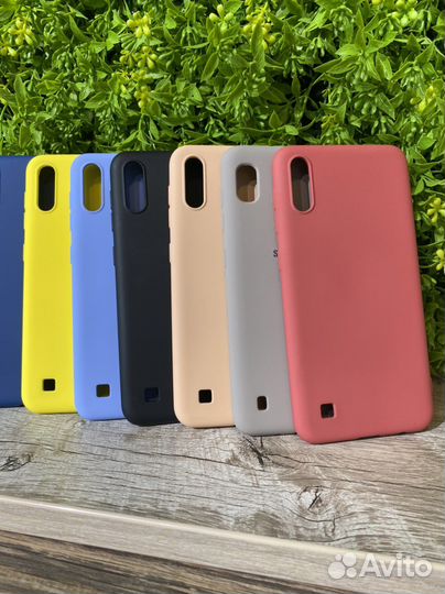 Чехол силиконовый Samsung A10