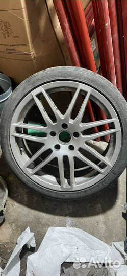 Литые диски r18 на audi a6 бу