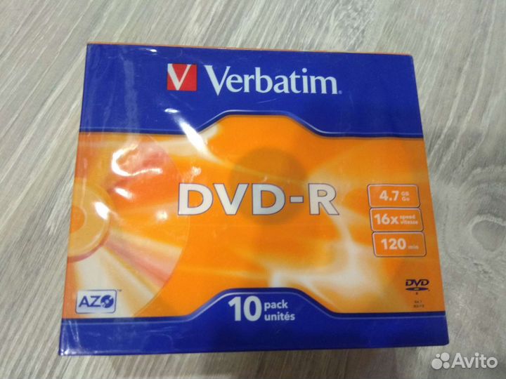 Диски DVD-R и CD-R