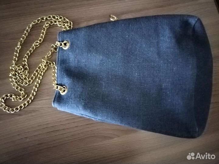 Летняя джинсовая сумочка