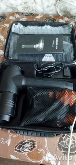 Пистолет массажёр Перкуссионный