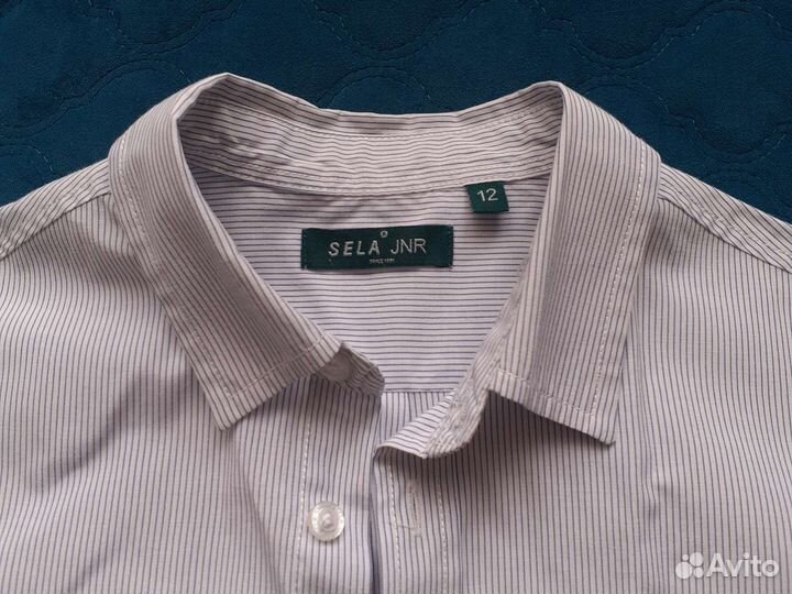 Рубашка белая 152-158