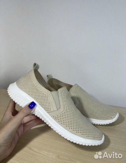 Кроссовки слипоны кеды женские