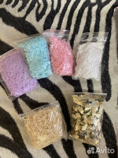 Бумажный наполнитель для подарков