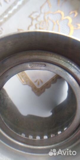 Мельхиоровый подстаканник СССР