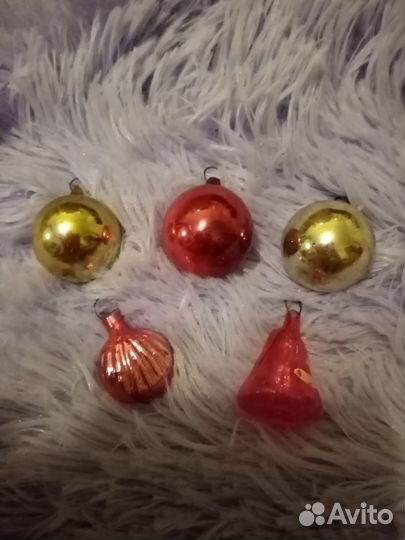 Елочные игрушки СССР Малютка