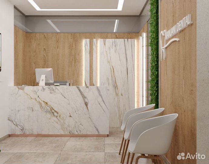 Ресепшн стойка, изготовление на заказ