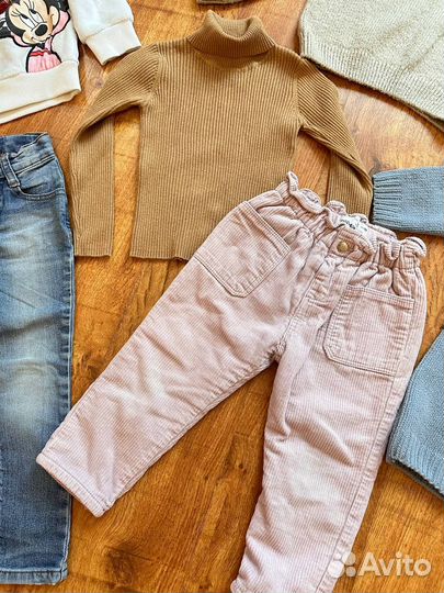 Детский комплект одежды для девочки пакетом 98-104
