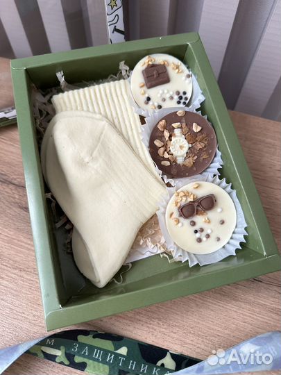 Шоколадный набор,подарок на 23 февраля