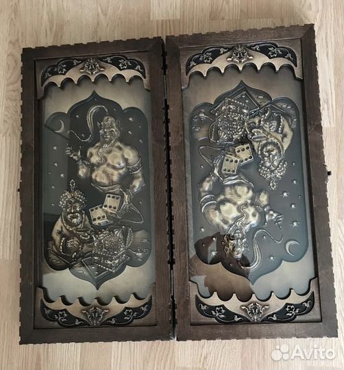 Нарды резные ручной работы