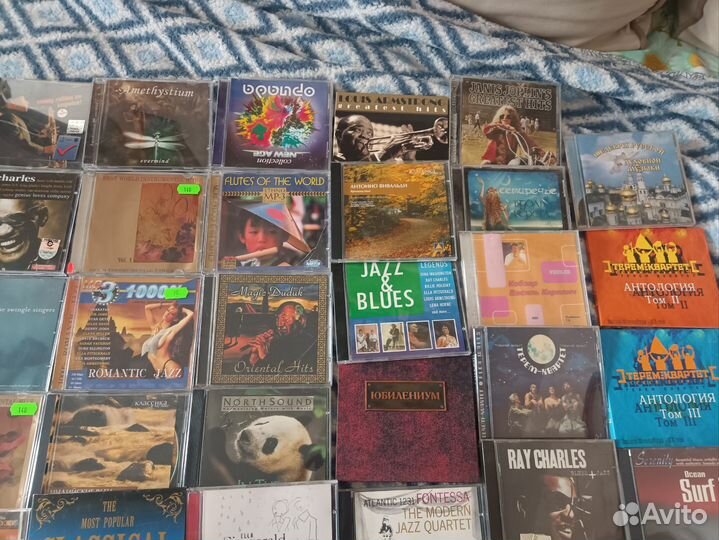 Музыкальные cd диски коллекция