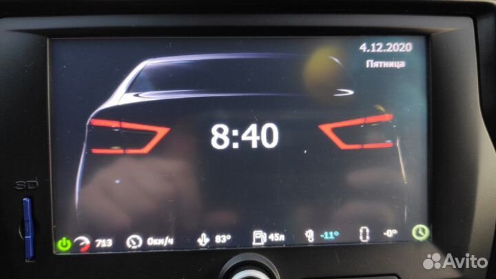 Штатная магнитола (MMC) Лада Веста