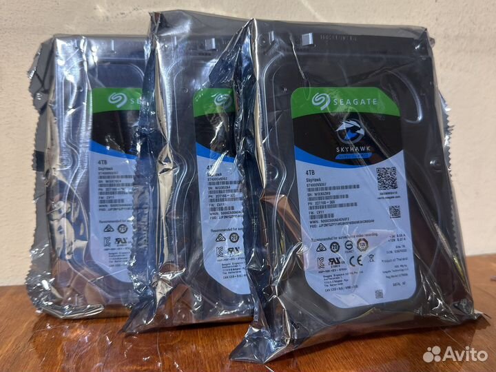 4 тб Жесткий диск Seagate SkyHawk