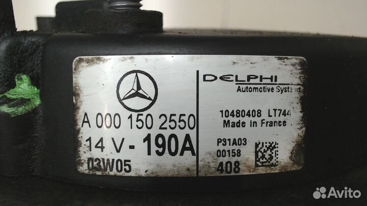 Генератор Mercedes ML W163, 2003