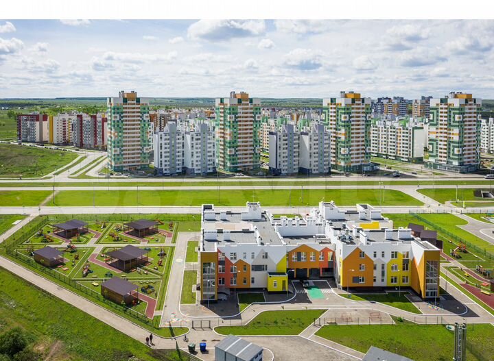 3-к. квартира, 76,4 м², 9/16 эт.