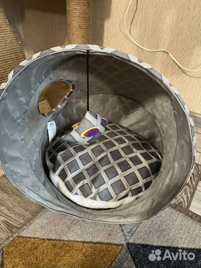 Домик лежанка для кошки тоннель triol