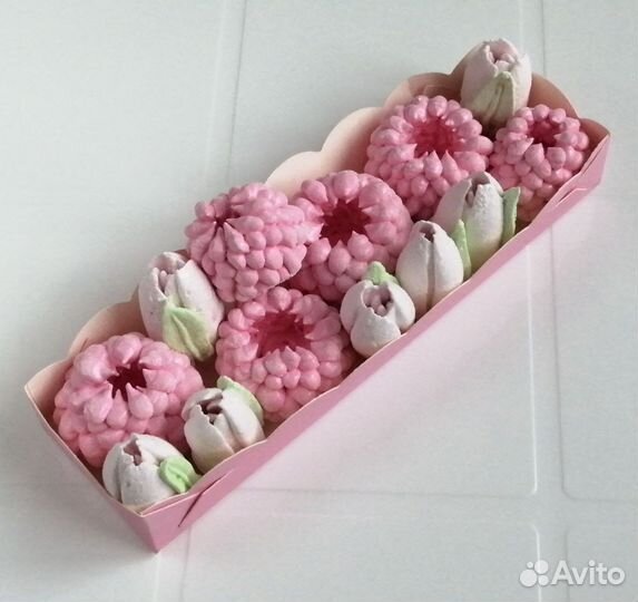 Наборы из зефира, зефирные подарки