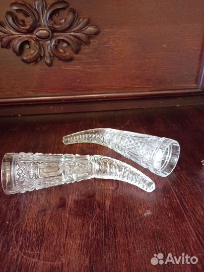 Рог изобилия рюмка 2 шт раритет 90годы СССР