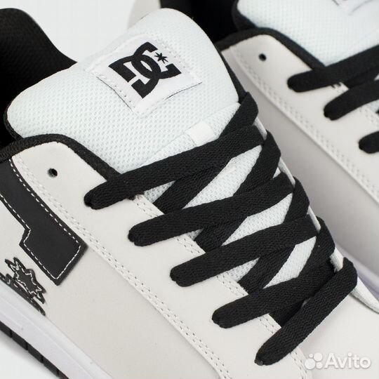 Кеды DC Shoes Court Graffik White / Logo Black