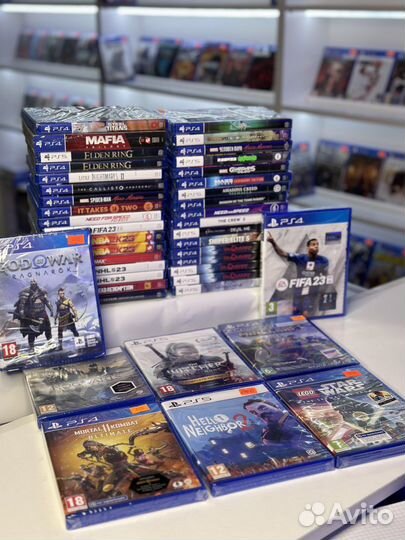 Лучшие игры / диски на PS4 / PS5 обмен выкуп игр