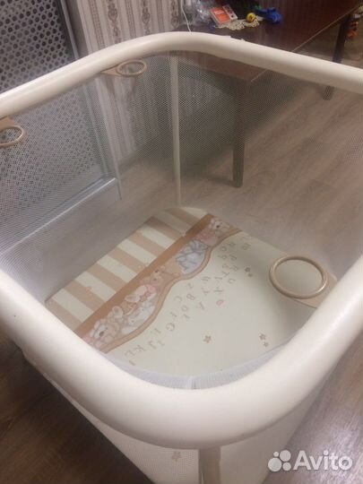 Большой детский манеж бу