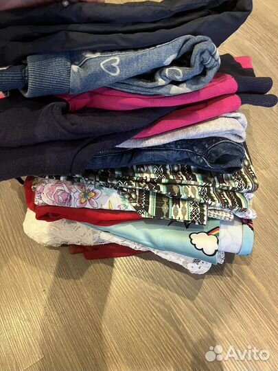 Вещи пакетом на девочку 98-104