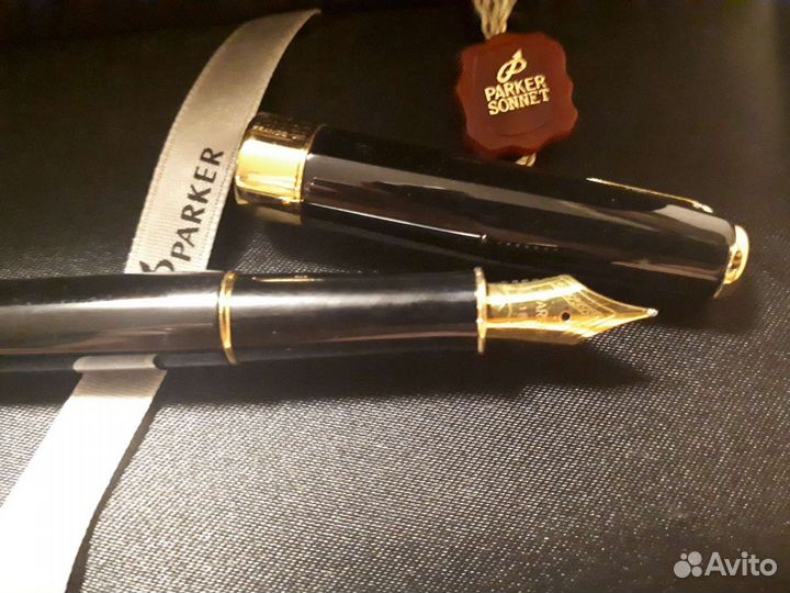Перьевая ручка parker Sonnet, конвектор Deluxe