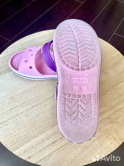 Босоножки crocs для девочки